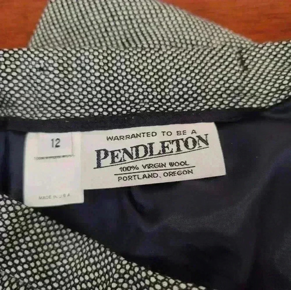 Vintage Pendleton Suit Skirt Only - See notes for Jacket - Picture 2 of 14